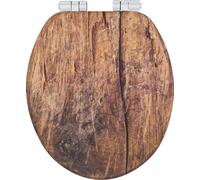 WC-Sitz Rustic Braun