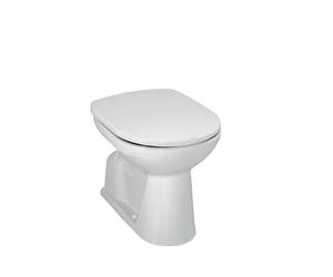 WC sur pied à à fond creux LAUFEN PRO, évacuation verticale, 360 × 470 mm, H8219574000001, Couleur: Blanc avec LCC