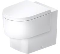 Support de balcon Duravit WC 207109AA00 37x54cm, 4,5 l, sans rebord, sortie horizontale, blanc brillant