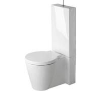 Duravit Cuvette de WC Starck 1 0233090064 compacte 41,5x64 cm 4,5 l pour réservoir apparent blanc