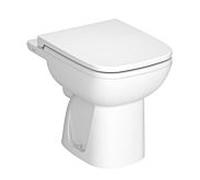 WC sur pied VitrA S20 à chasse d'eau profonde 5517L003-0075 36 x 52,8 cm, volume de chasse 3/6 litre, blanc