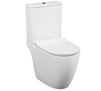 WC sur pied VitrA Sento, à chasse d'eau profonde 5988B003-0075 36 x 65 x 40 cm, 3/6 po, sans bride, blanc brillant