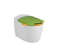 WC sur pied VitrA Sento Kids, à chasse d'eau profonde 7361B003-0075 30x50cm, 6 l, sans bride, sortie horizontale, blanc brillant