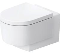 Duravit WC suspendu Balcoon 290609AC00 – blanc satiné mat, sans rebord, 4,5 l
