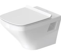 WC suspendu Duravit DuraStyle 54cm, WC à évacuation verticale, sans rebord, sans rebord, 2538090000, Couleur: Blanc