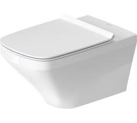 WC suspendu Duravit DuraStyle 62cm, WC à évacuation verticale, sans rebord, 25420900001, Couleur: Blanc avec Wondergliss
