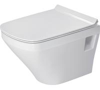 WC suspendu Duravit DuraStyle Compact 48cm, WC à évacuation verticale, 25390900001, Couleur: Blanc avec Wondergliss