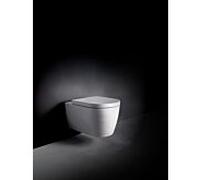 WC suspendu Duravit ME by Starck Hero Edition 490709AAA1 sans bride, DuraFlush, 340 x 540 mm, blanc brillant