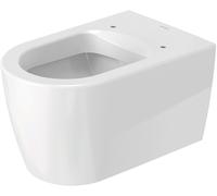 WC suspendu Duravit ME by Starck, lavable, Durafix inclus, 4,5 L, 370 x 570 mm, 25280900001, Couleur: Couleur intérieure blanche, couleur extérieure blanche, avec Wondergliss