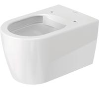 WC suspendu Duravit ME by Starck, sans rebord, lavable, Durafix inclus, 370 x 570 mm, 2529090000, Couleur: Couleur intérieure blanche, Couleur extérieure blanche