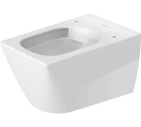 WC suspendu Duravit Viu, sans rebord, 370x570 mm, 25110900001, Couleur: Blanc avec Wondergliss