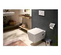 WC suspendu Hansgrohe EluPura Q Original 60208450 avec abattant, blanc