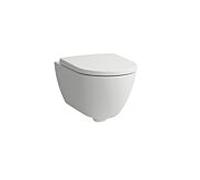 Laufen cuvette de WC suspendue Pro X H8208607570001 sans bride, vortex blanc mat