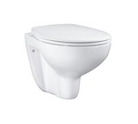 WC suspendu sans bride Bau Ceramic avec abattant
