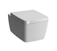 WC suspendu VitrA Metropole, à chasse d'eau profonde 5676B003-0075, blanc, sans fonction bidet, 36 x 56 cm, 3/6 l