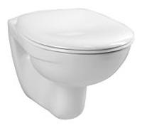 WC suspendu VitrA Normus, à chasse d'eau profonde, réf. 6855L003, blanc, profondeur 54 cm