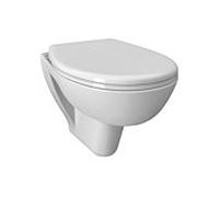 WC suspendu VitrA S20, à chasse d'eau profonde 7649L003-0850, 35 x 48,5 cm, volume de chasse de 3/6 litre, blanc, avec fonction bidet