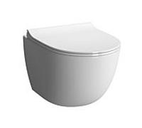 SENTO Cuvette compacte seule avec bride, 49,5cm