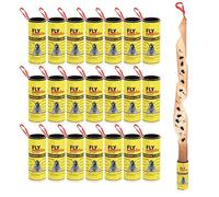 WD&CD 22Pcs Attrape Mouche Papier, Anti Moucherons Interieur Cuisine - Anti Mouche - Ruban Mouche