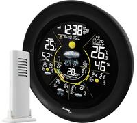 WD3040 Station météo Internet - Design spécial élégant - Prévisions météorologiques régionales - Températures - Utilisation avec application météo - Données supplémentaires sur le smartphone