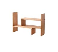 wD7rE5bm6z étagère à Livres Bibliothèque de Bureau Extensible pivotante à 90 degrés, Organisateur Grande capacité Trois Couches, étagère Rangement Type Ouvert, for Le et la Maison