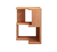 wD7rE5bm6z étagère à Livres Bibliothèque en Bois d'angle de Maison, Support Rangement Style Simple à Trois Niveaux(Petit)