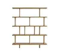wD7rE5bm6z étagère à Livres Bibliothèque rétro sur Pied, étagère de Rangement Murale Ouverte à Plusieurs Niveaux