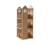 wD7rE5bm6z étagère à Livres Bibliothèque rotative créative à 3 Niveaux, étagère de Rangement en Bois sur Pied for la Maison et Le Bureau