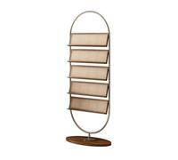 wD7rE5bm6z étagère à Livres Porte-revues Simple et Moderne, Support de Rangement Multicouche, étagère Domestique, présentoir au Sol for Petite Chambre à Coucher