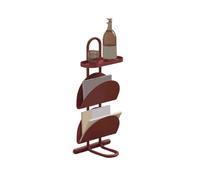 wD7rE5bm6z étagère à Livres Salon canapé Table d'appoint créative Style Artistique Fer Petite étagère Porte-revues(Red)
