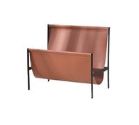 wD7rE5bm6z étagère à Livres Vintage minimalisme Plancher en Cuir Petite étagère Multifonctionnel Porte-revues Porte-journaux(Bruin)