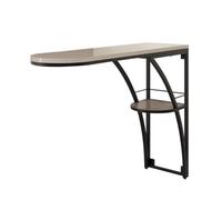 wD7rE5bm6z Table de Bar Table de Bar de Salon Moderne en Fer Double Couche, Longue Table de Cuisine for espaces étroits(Grand)