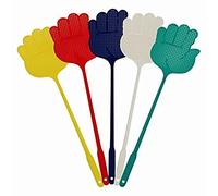 Wdfnexalai Lot de 5 tapettes à mouches en plastique en forme de paume de la main Couleur aléatoire