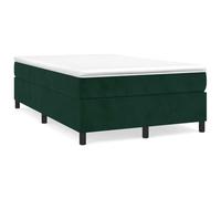 WDGJJFECNMUEHI Velours Ressorts ensachés sommier Vert 120x190 cm | Sommier à lattes avec matelas 120x190 cm vert foncé velours ressorts ensachés soutien ferme