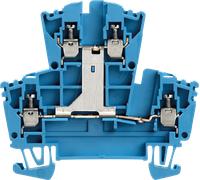 WDK 2.5V BL - Borne de passage Klippon® Connect, série W bleu