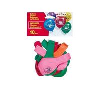 Wdk Partner - Dã¿Â©Corations - 10 Ballons Imprimã¿Â©S Joyeux Anniversaire