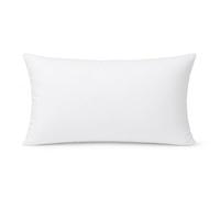 WDMT Rembourrage de coussin 30 x 45 cm - Coussin intérieur rectangulaire - Coussin de remplissage 320 g - Garnissage pour coussin décoratif - Indéformable et résistant - Blanc