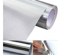 WDragon Papier adhésif en vinyle imperméable et anti-graisse pour comptoir de cuisine, lave-vaisselle, four, réfrigérateur, 40,1 x 200,7 cm