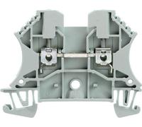 WDU 2.5 GR Bornier de passage sur rail à vis Gris