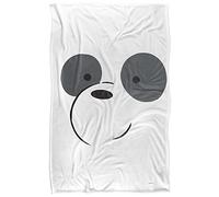 We Bare Bears Panda Plaid Ultra Doux au Toucher Soyeux - 91 x 147 cm