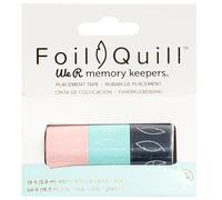We R Makers Foil Quill Placement Tape - Set de 3 Washi Tapes de 5,5 m - Ruban de Positionnement pour Transfert de Film Thermique - Rose, Teal & Navy
