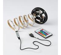 WE Ruban Led TV 2M, Led Ruban Bande Lumineuse Led RGB Multicouleur Rétroéclairage TV avec Télécommande pour 32 -60 HDTV, Alimenté par USB