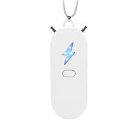 Wearable Air Purifier, Ionizer, Personal Negative Ion Generator, Lightweight Quiet Filter for Odor Removal, Rechargeable with Long Battery Life, Fresh Air Anywhere Anytime, White