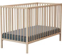 WEBABY - Lit bébé 60 x 120cm ONE Hêtre Brut