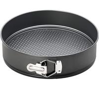 webake Moule à charnière 30,5 cm Moule à gâteau Moule à gâteau à revêtement antiadhésif avec fond plat Moule à pâtisserie rond en acier au carbone étanche, 1 pièce