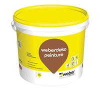 Weber 12950015 Weberdeko Peinture pour Façade et Murs, Ton Pierre Claire 015, 20kg