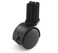 Weber # 99241-2-1/2" Stem Style Locking Swivel Caster with Insert.