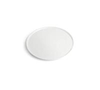 Weber Assiettes à Pizza en Porcelaine (Ø 30cm) Lot de 2, en Porcelaine résistante aux Rayures, Parfait pour Une Utilisation en extérieur, Fond renforcé, Passe au Lave-Vaisselle - Blanc (17883)