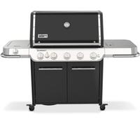 Barbecue gaz WEBER Summit FS38 E black 5 brûleurs sur chariot, 91x49 cm réchaud latéral