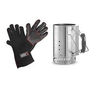Weber Gants de Protection, Noir & 7416 - Cheminée à allumage Rapidfire